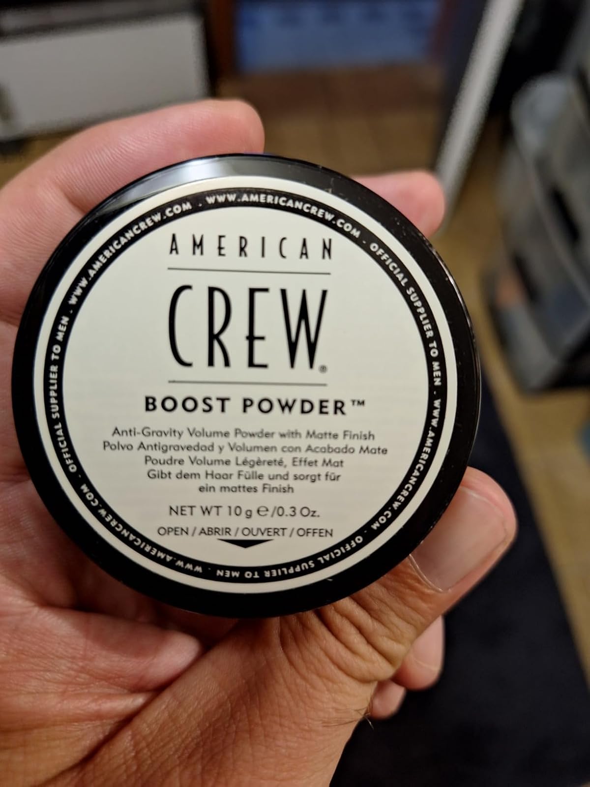 American Crew Boost Powder puder dla mężczyzn