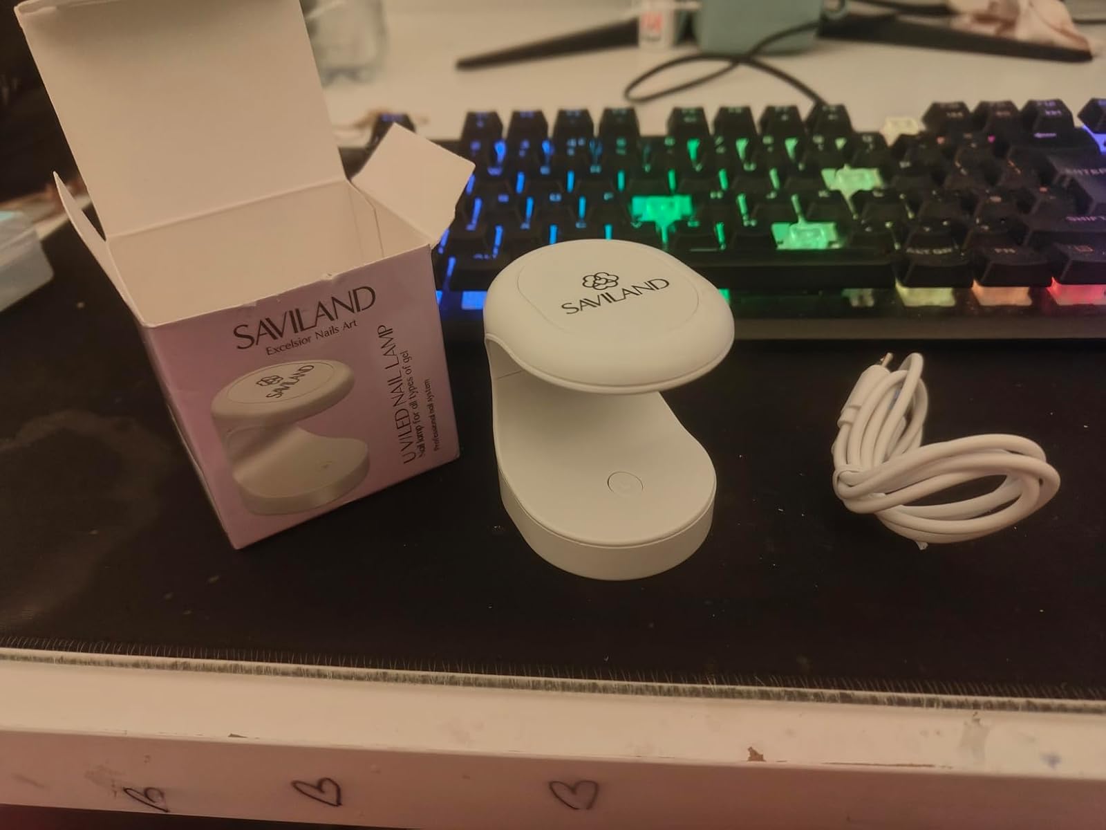 Saviland Mini UV/LED Lamp