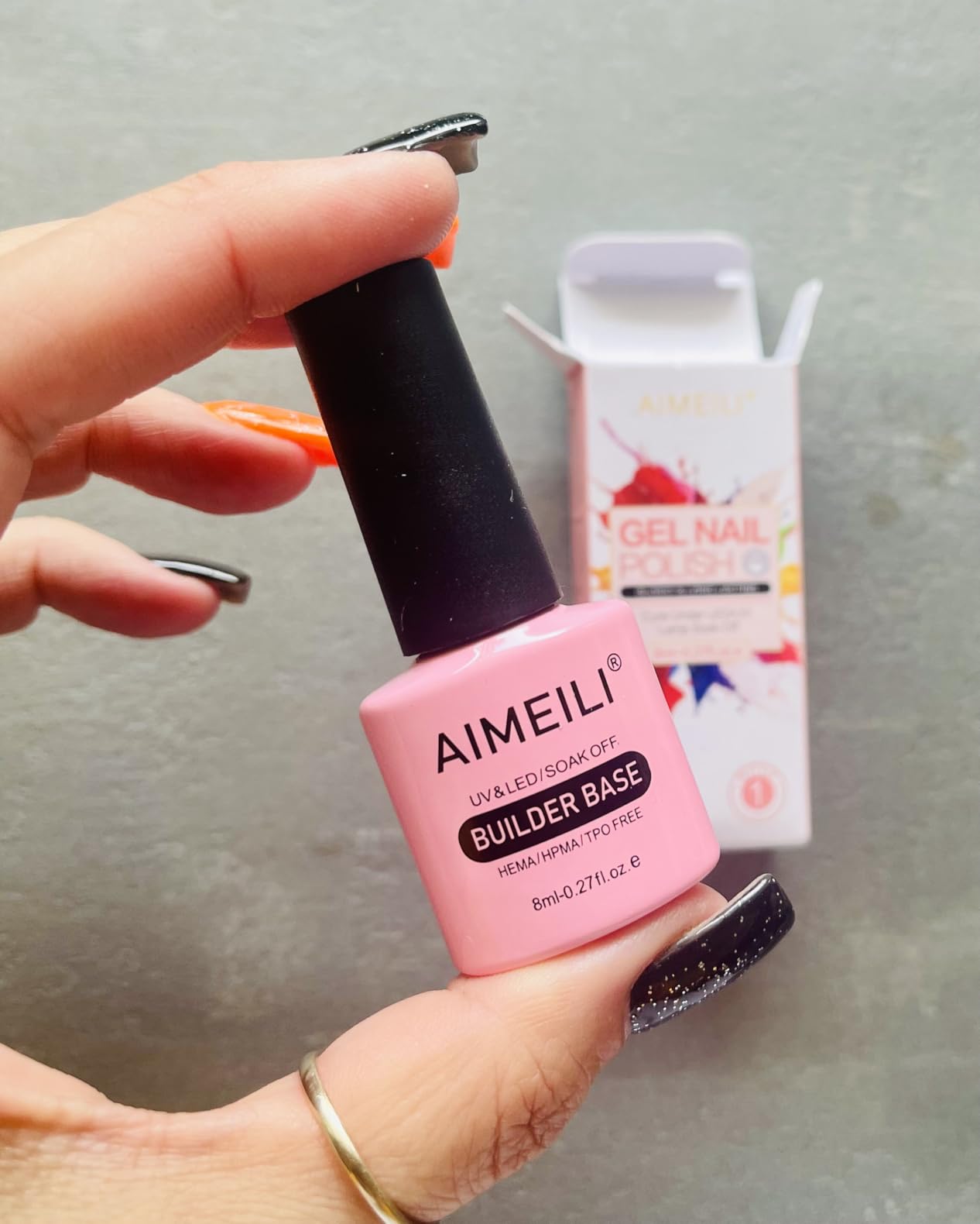 AIMEILI Żel z Brokatem