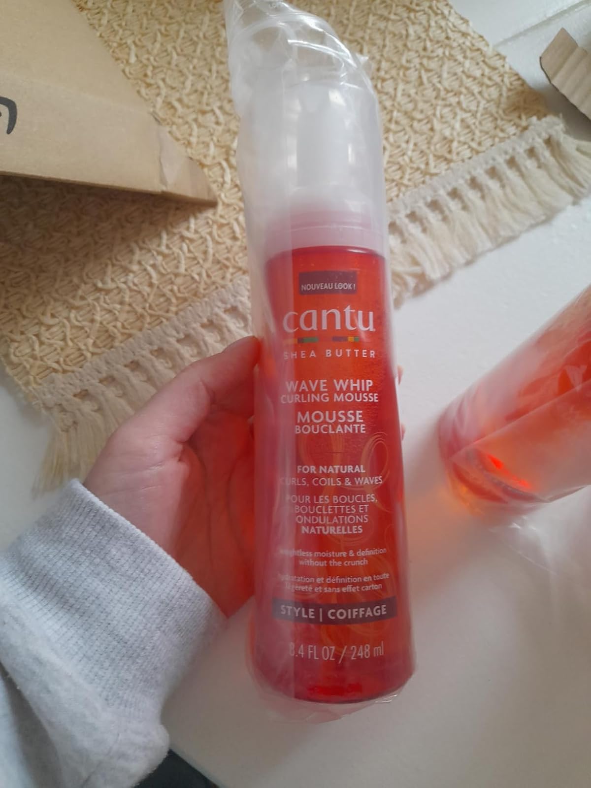 Cantu Shea Butter pianka do włosów