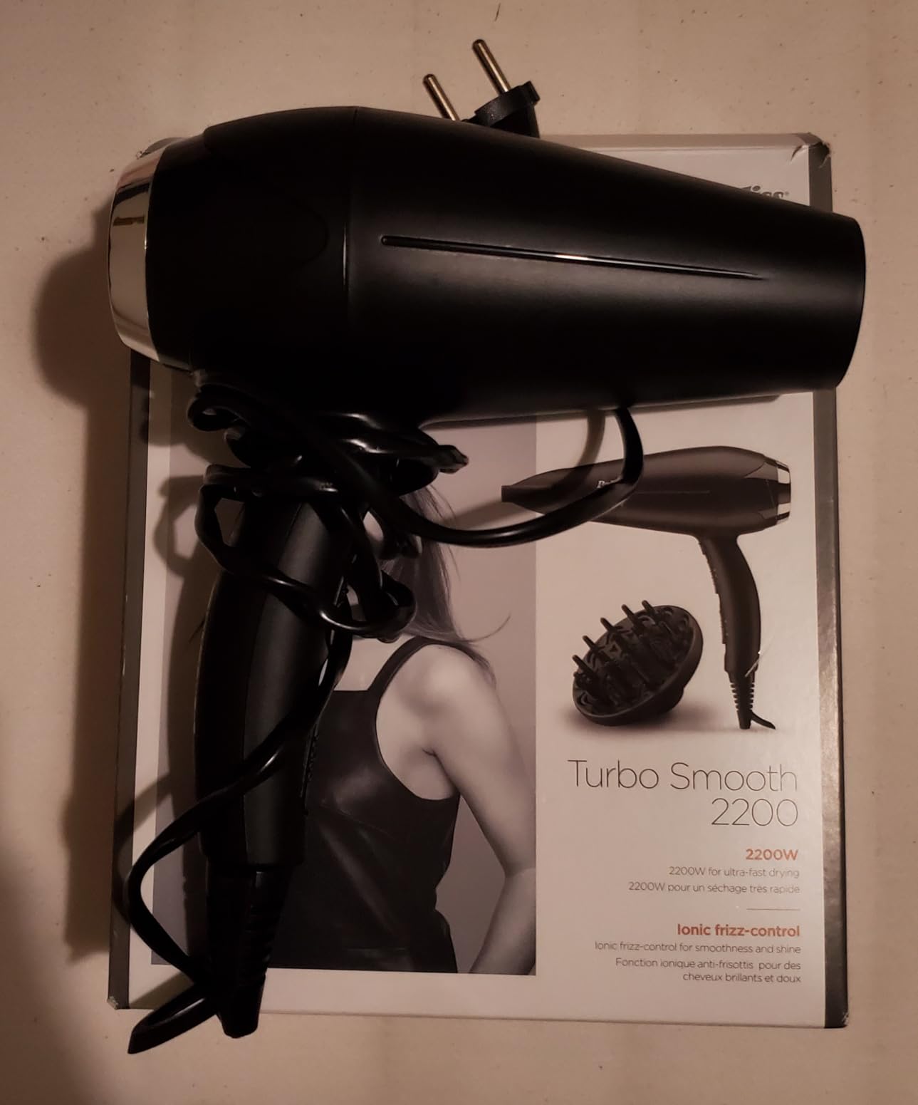 BaByliss TRAVEL 900W suszarka składana