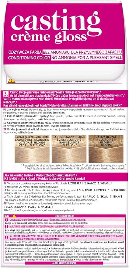 L'Oréal Paris Casting Creme oryginalna farba do włosów blond