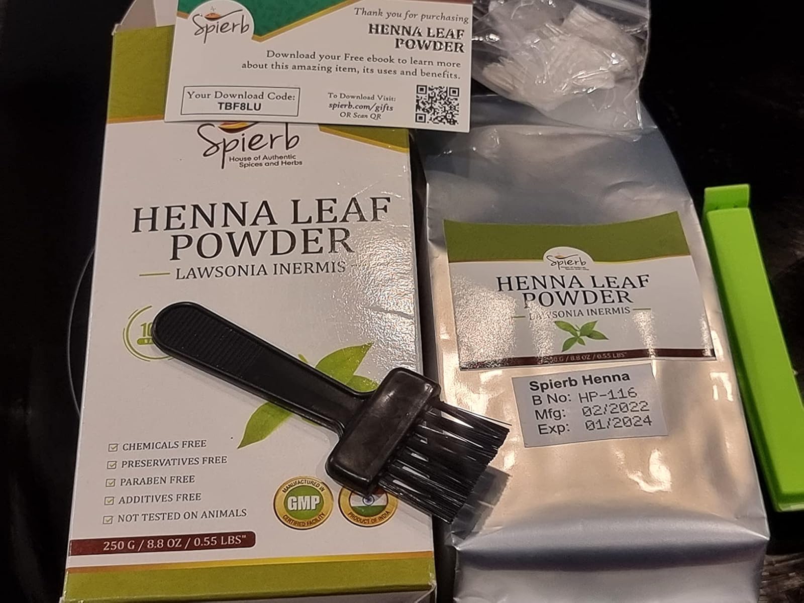 Spierb Henna Powder